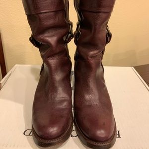 Frye Jane Ankle leather boots sz 6.5